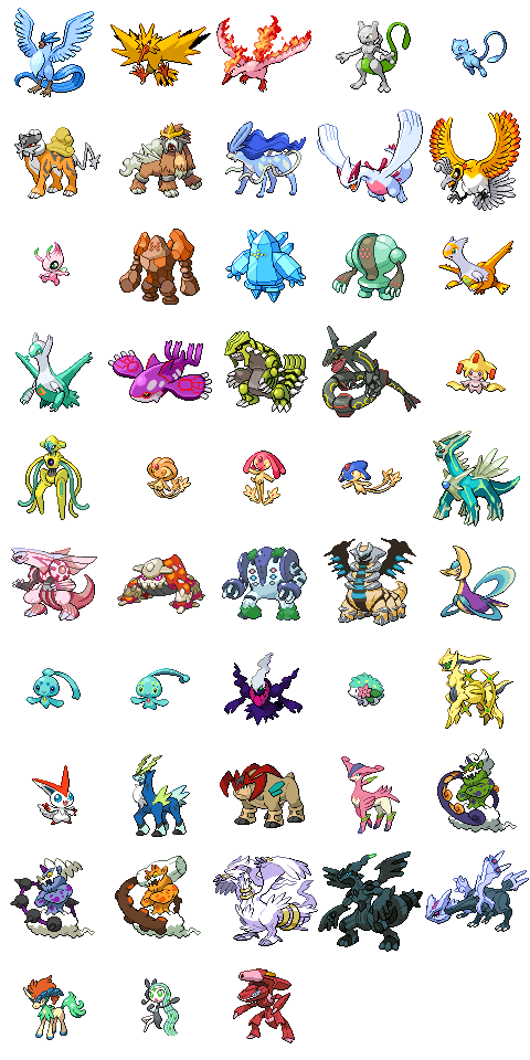 Gather All The Magic — All Of The Shiny Legendaries