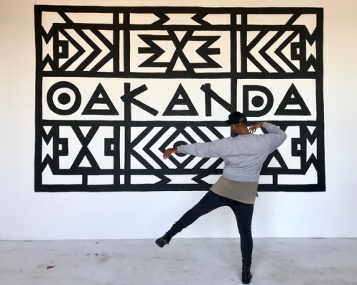 oakland x wakanda