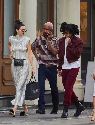 Kendall Jenner And Aap Rocky Cosy Up At Heritage In Paris