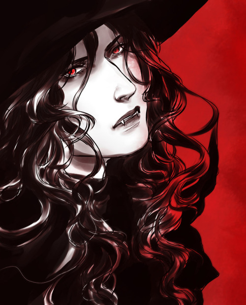 Anime vampire hunter girl