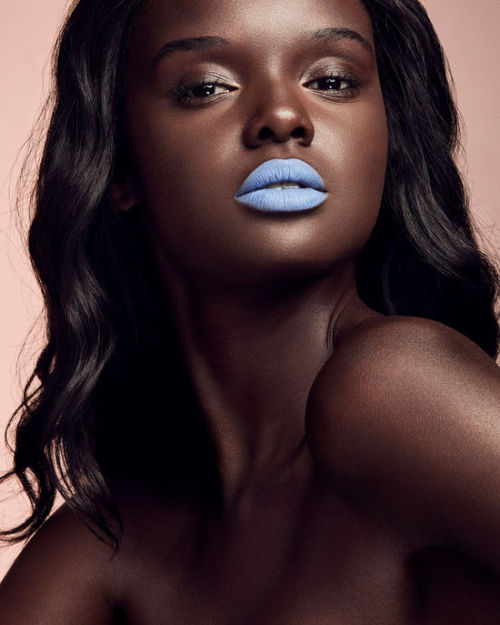 thepowerofblackwomen:Duckie Thot for Fenty Beauty