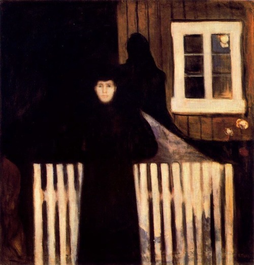 artist-munch:Moonlight, Edvard MunchMedium:...