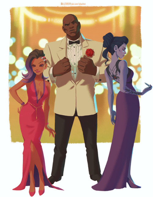 akapost:team talon dress up! (no reaper though)...