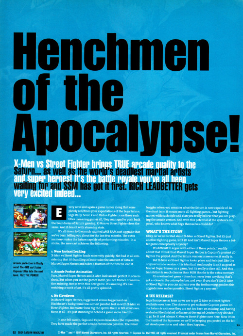 segacity:Sega Saturn Magazine #27, Jan 1998 – A look at...