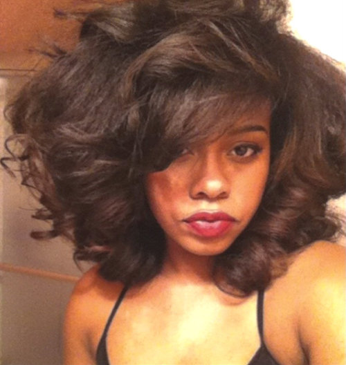 nya-kin:Natural hair goals (@mandajesspanda)