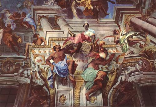 medievalpoc:AllegoriesAllegory of Africa-Italy,1730sAllegory...