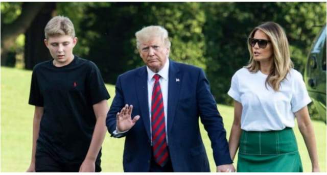 After TV Host Mocks Melania And Barron – The First Lady Races To Her Son’s Defense