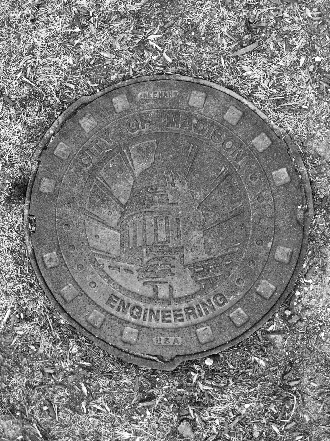 That Was Our Work — Neenah Foundry Manhole Cover For The City Of...