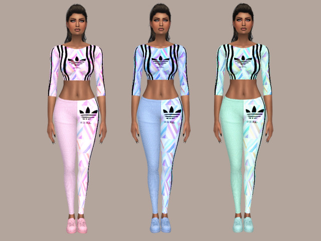 adidas mesh outfit