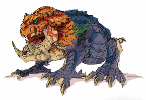 Monster Hunter Things, garmmy: tetsukabura! that new frog monster from...