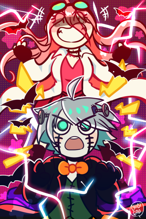 chibigaia-art:the legend says the mad scientist sent her...