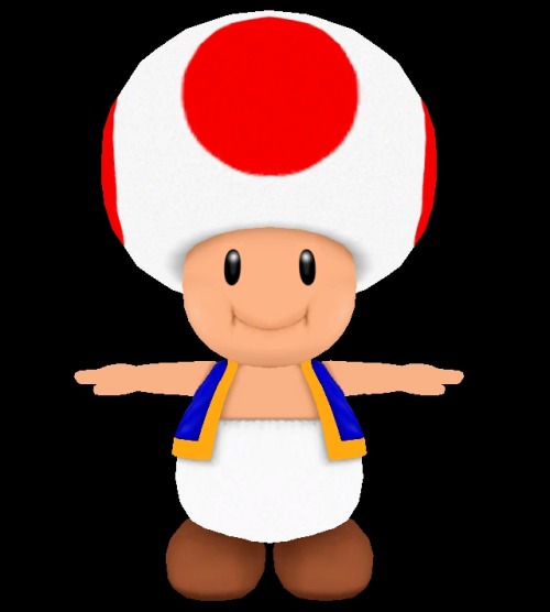 e-seal:karnalesbian:suppermariobroth:Since Toad’s arms are...