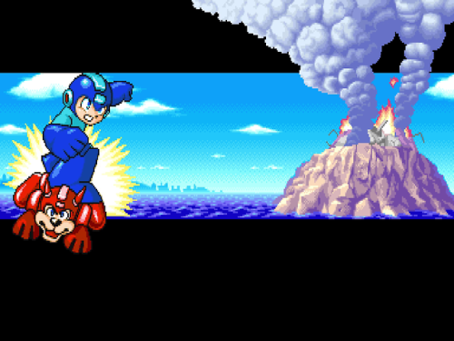 Ten screenshots from the 1995 Capcom Arcade title:MegaMan: The...