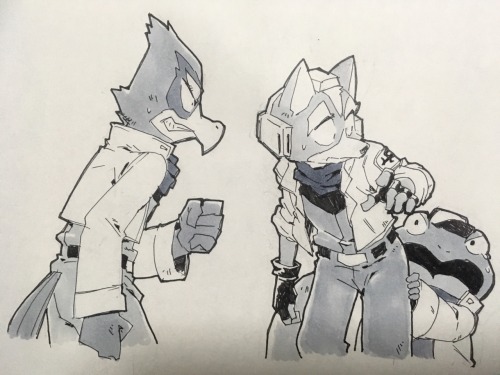 Starfox doodles #2