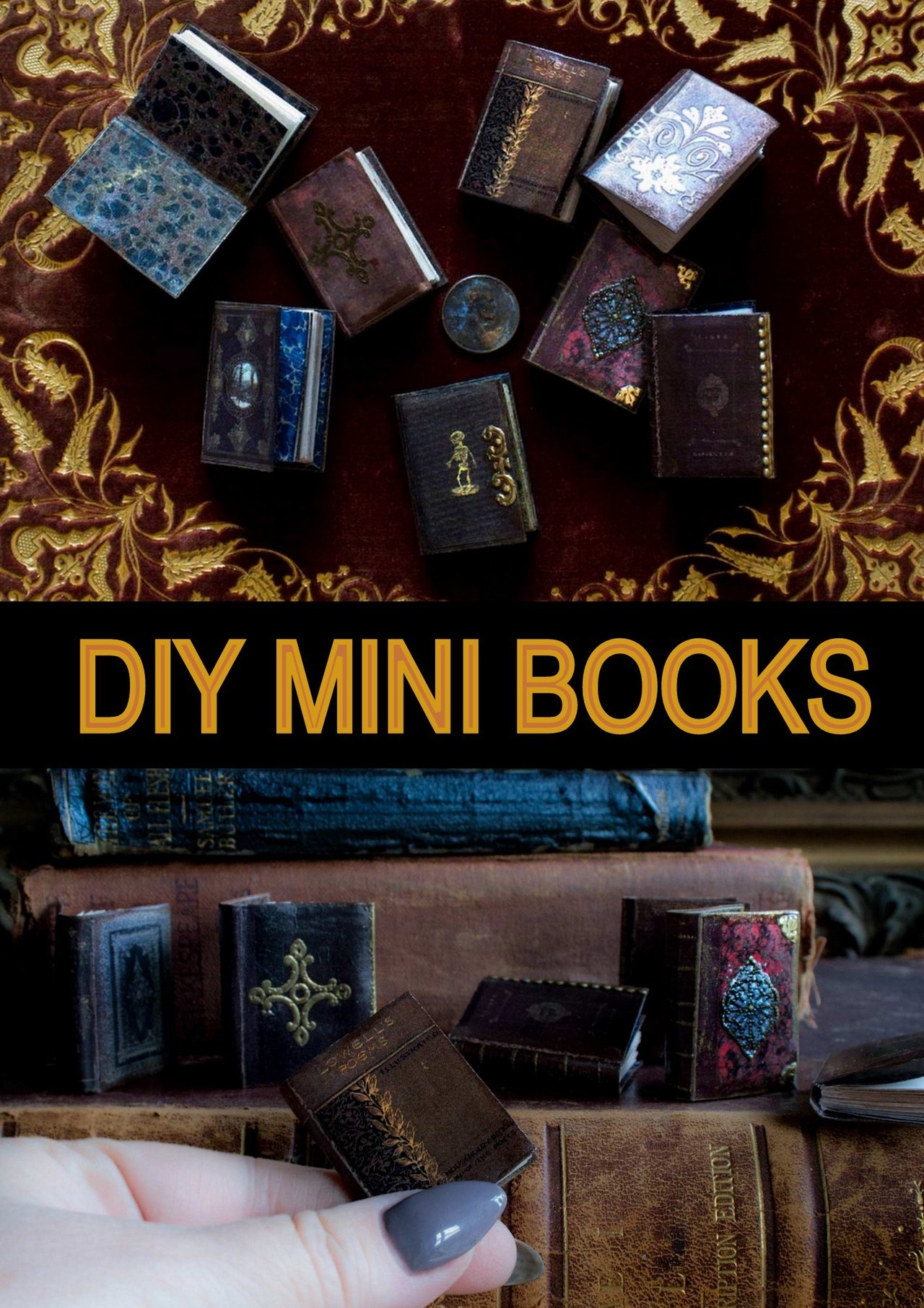 diy miniature books