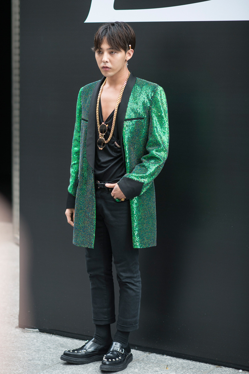 Cy Pher G Dragon At Saint Laurent S S 2015 Menswear Show