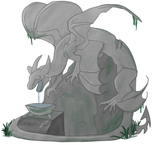 frfanart flight rising FR a fountain my art spiral kinda i might do it some more with other random online people cause this is fun
