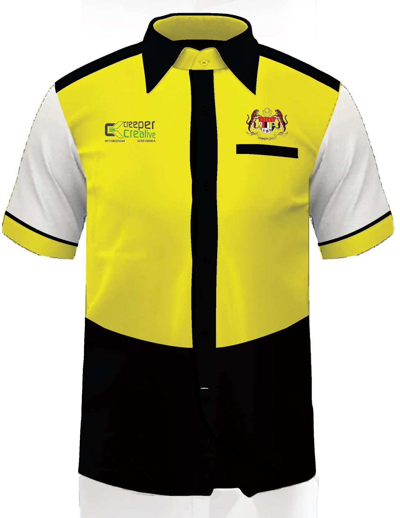 Corporate Shirt Yellow-53