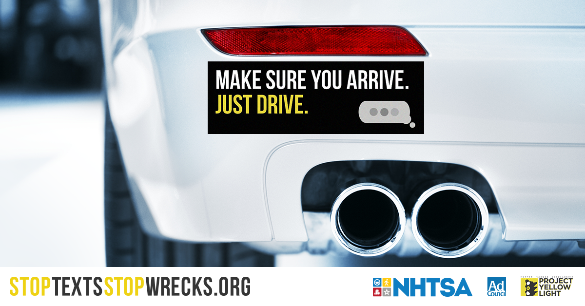 Stop Texts Stop Wrecks: Photo