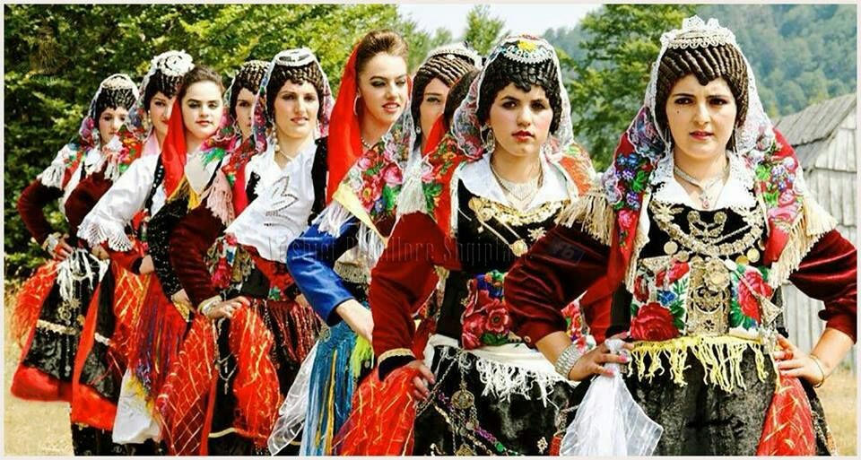 Albanian culture and history — nora-e-kelmendit: Girls from Malësia e ...