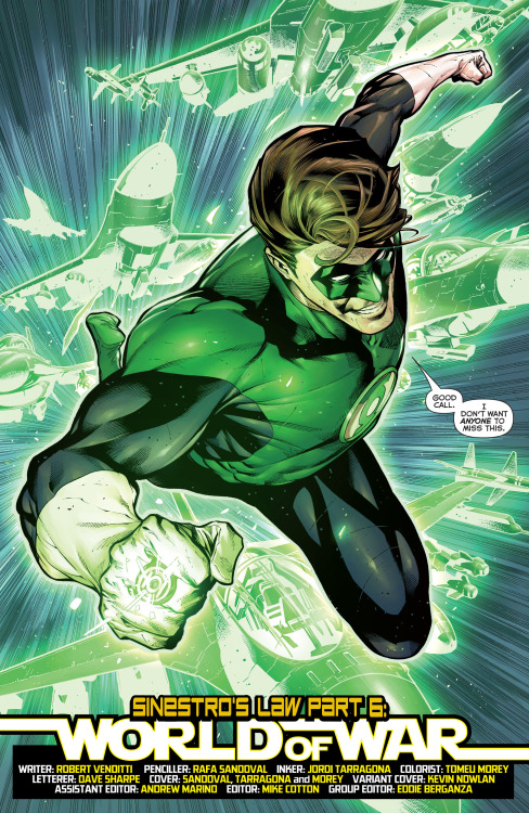 anothercomicreader:I´ll post this just because Hal was awesome...