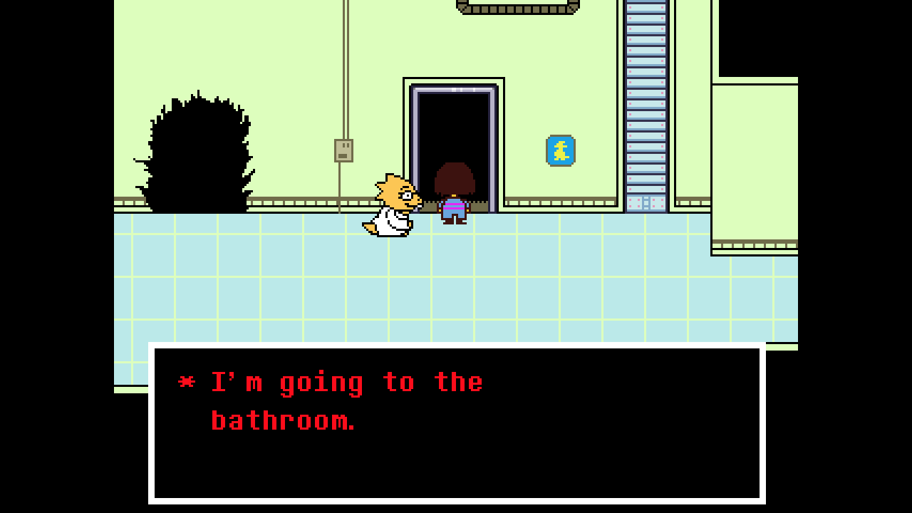 Undertale Science — Poor Frisk Theres No Bathrooms In The