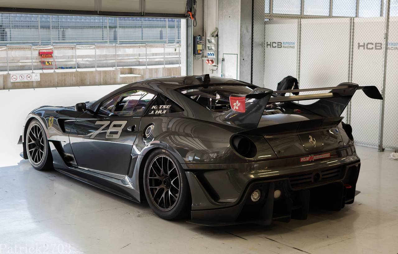 Top Vehicles — Ferrari 599XX Evo.