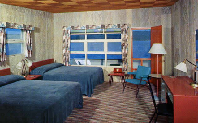 Dead Motels USA : Motel rooms of the 1950′s