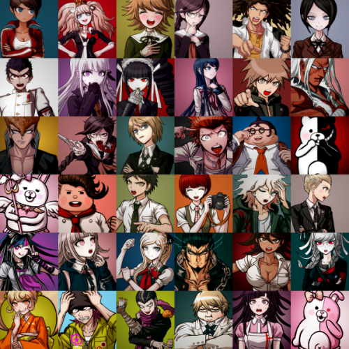 dangan ronpa icons on Tumblr