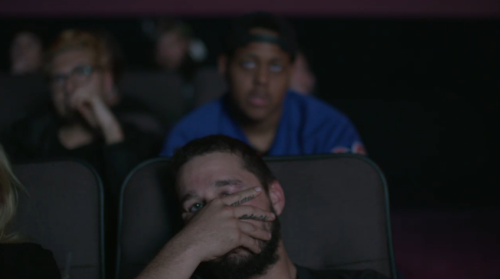 areyoufilmingthis:Shia watching “Transformers: Dark of The...