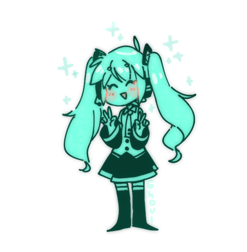 vocaloid hatsune miku 初音ミク my art