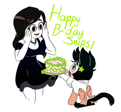 poke-scandy:Birthday presents for Sneps ♥@the-snipsterIf one...