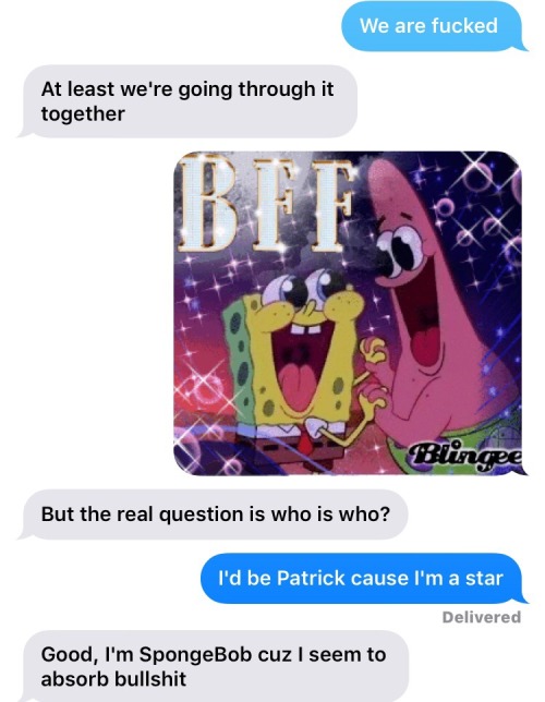 patrick and spongebob best friends | Tumblr