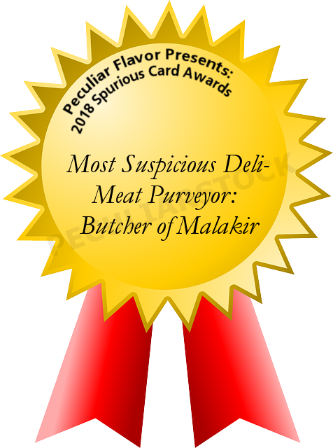 peculiarflavor:Most Suspicious Deli-Meat Purveyor: Butcher of...