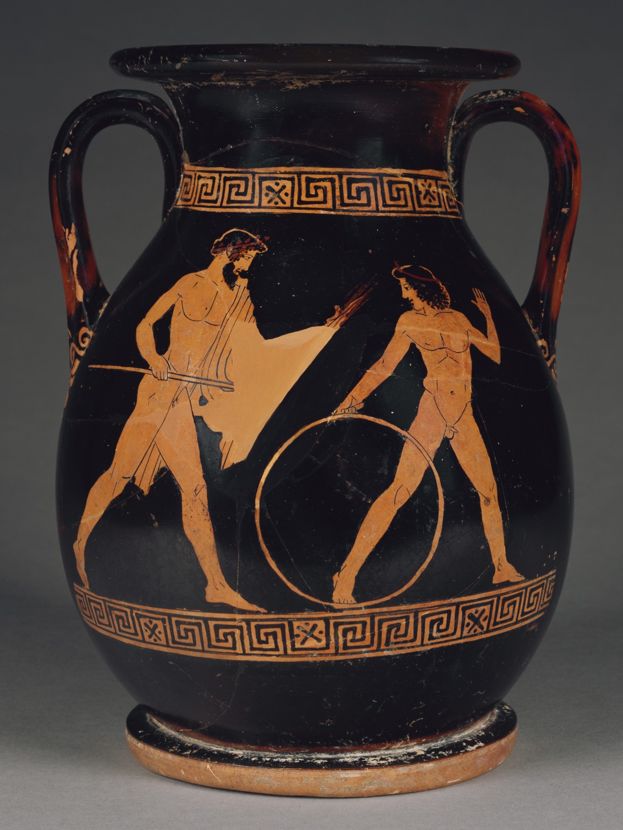 Dido Of Carthage Red Figure Pelike With Zeus And Ganymede By The