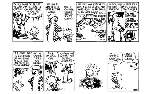 calvin and hobbes man of action