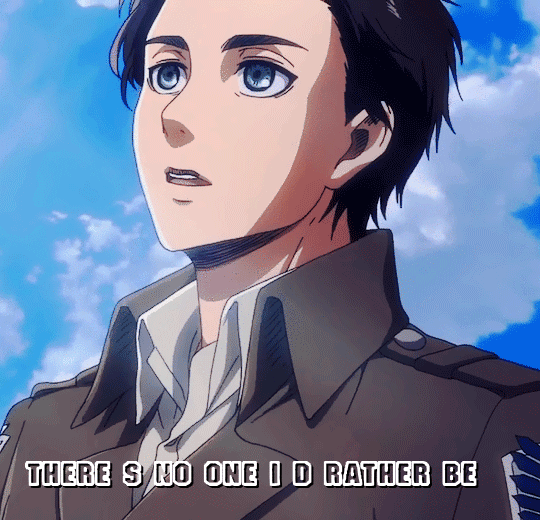 All Things Attack On Titan — Happy birthday, Eren! --- 3/30 GIF Credit:...