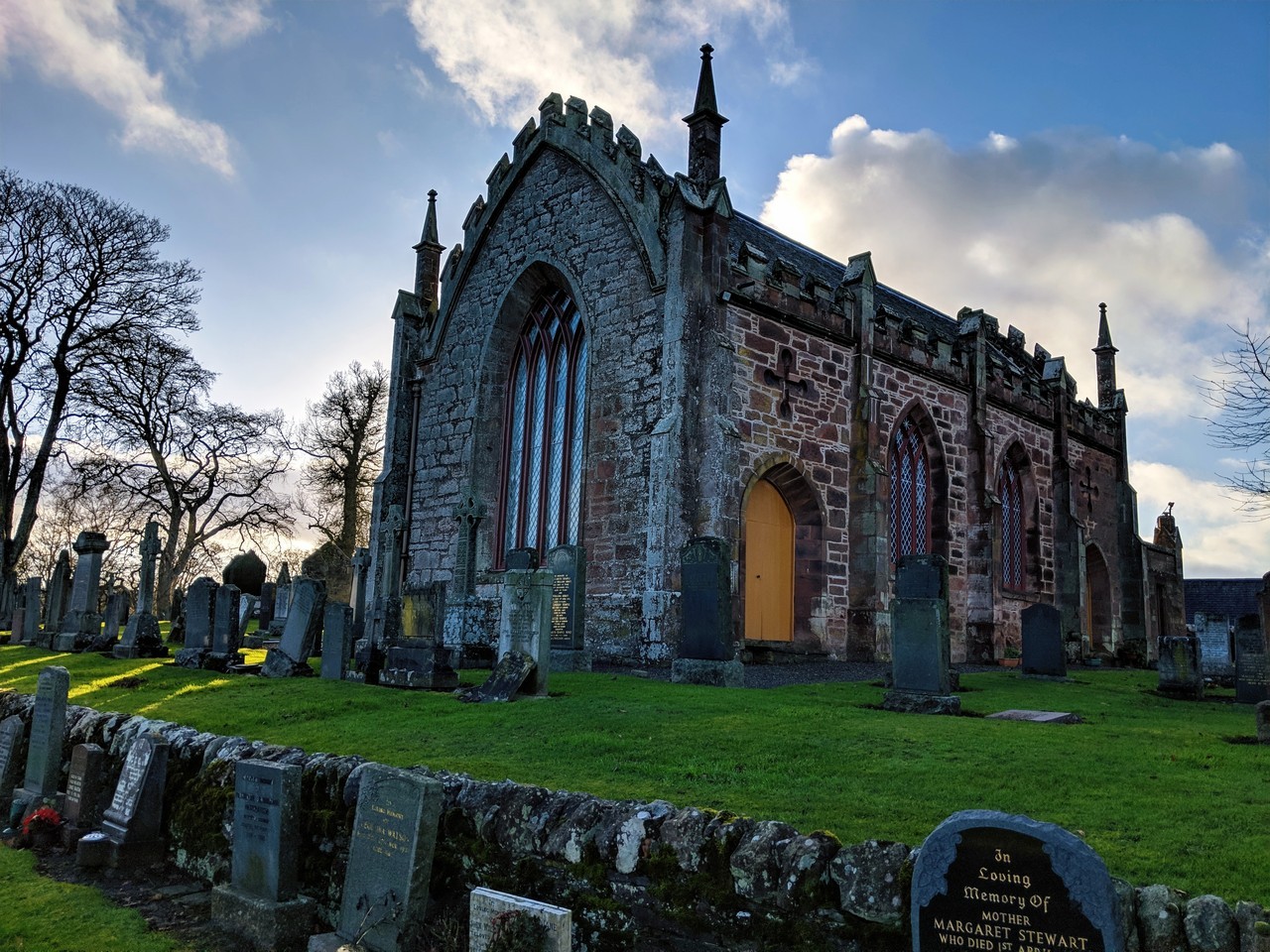 Callum Ogden – Farnell Parish Church Fancy old stones