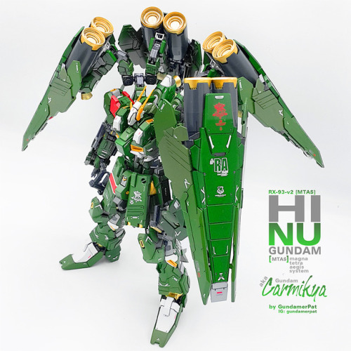 cyberbeastswordwolfe: Custom Build: MG 1/100 RX-93-v2 [mtas] -...