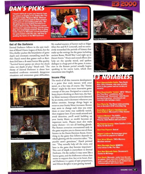 oldgamemags:Nintendo Power #134, July 2000 -E3 2000!...