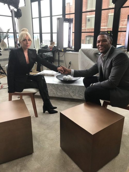 ladygagaexplore:@michaelstrahan: Always love spending time...