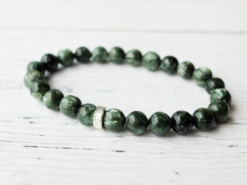 Reiki charged citrine beaded stretch bracelet jade aventurine heart chakra Prosperity bracelet Prosperity /& good Luck Prehnite