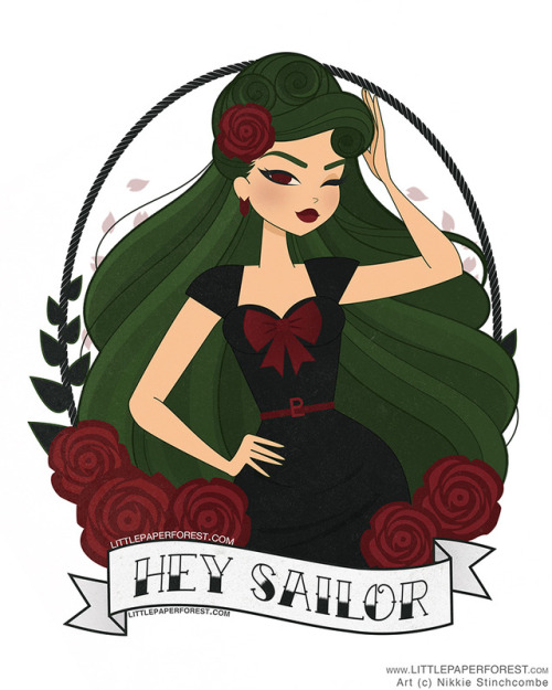 Part Two of my ‘Hey Sailor’ Pin-Up Series! ♡ Part One - The...