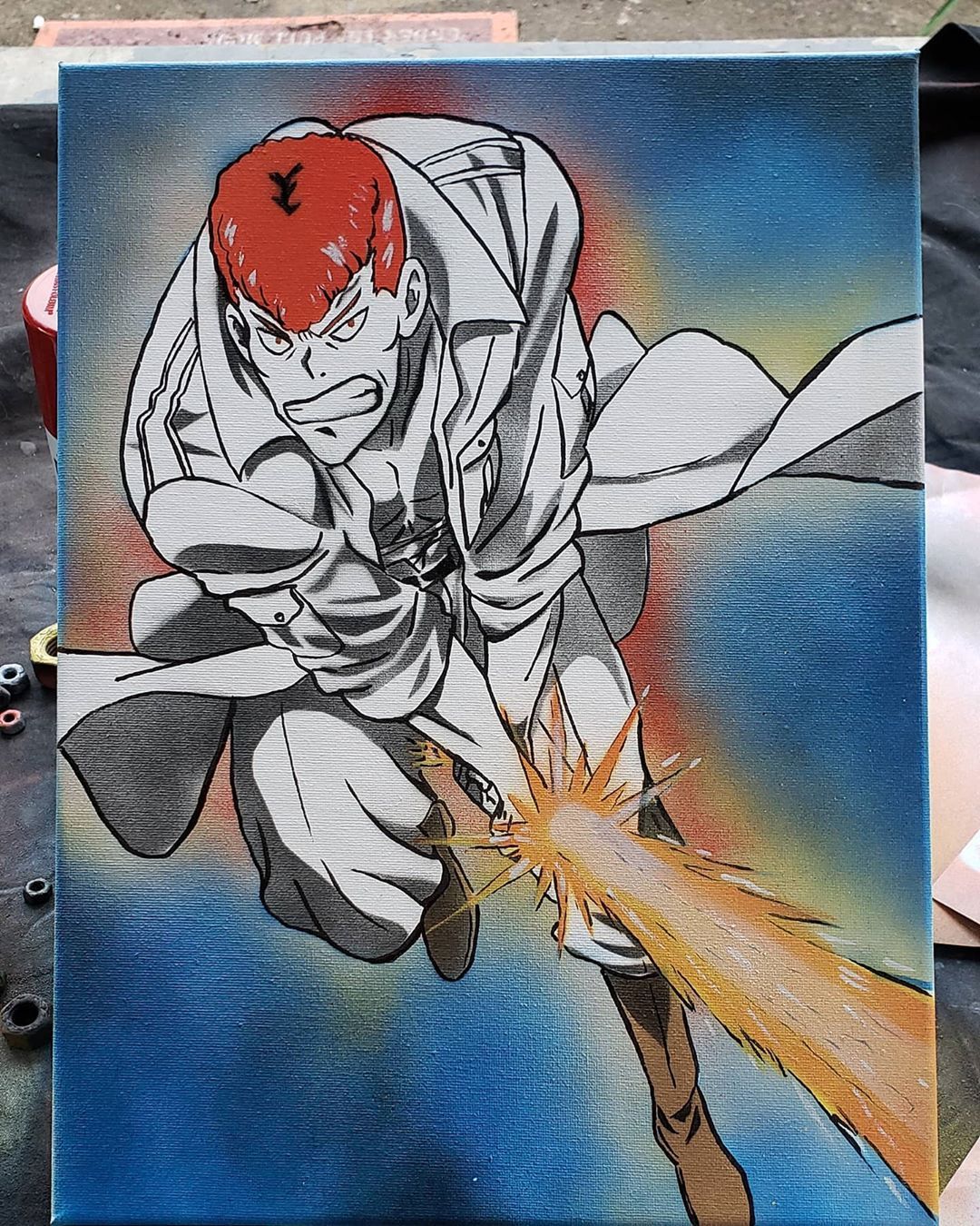 Anime Spray Paint Stencils