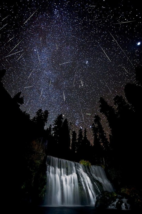 wondrousworld:Orionid Meteor Shower | California, United...