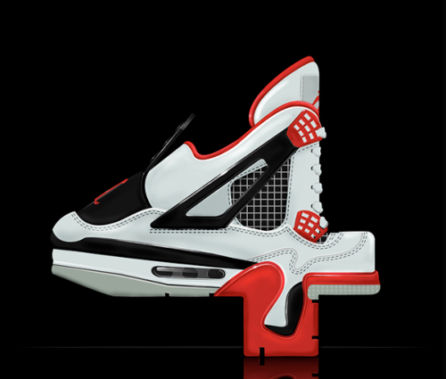 sneakers with writing on them