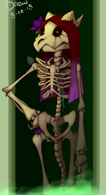 blubberbase:SKELE DREW.so, this plant thing killed me and...