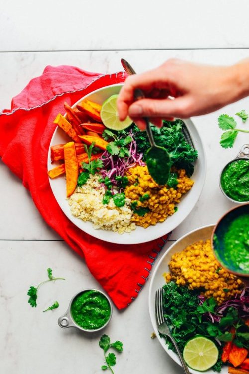 tinykitchenvegan:Nourishing Curried Lentil & Sweet Potato...