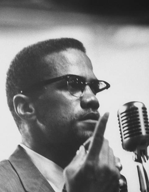 Malcolm X photographed by Burt Shavitz, June 1964. - Eclectic Vibes