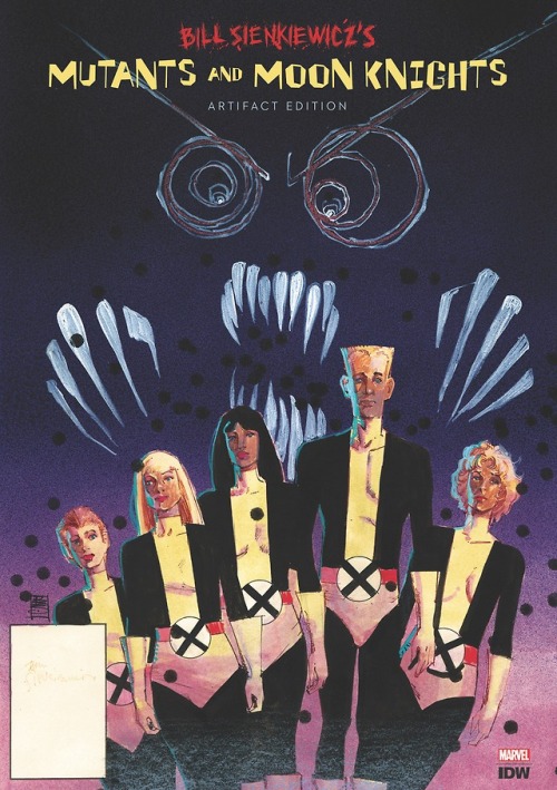 dailydamnation:Bill Sienkiewicz’s Mutants and Moon Knights...